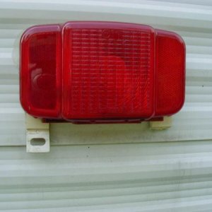 Vandalized Trailer Tail Light #1