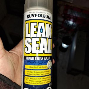 Leak seal spray. this **** worked on my boat, it should work on the trailer.