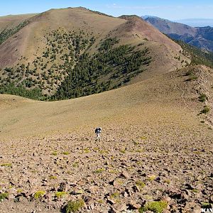 Switchbacks on the North Shoulder