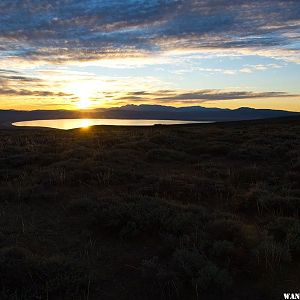 Sunrise Over Mono Lake