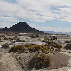 Road from Double Hot Springs to Black Rock Hot Springs