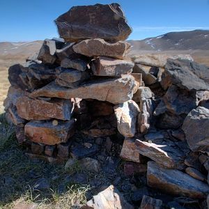 Stone Shelter Fireplace