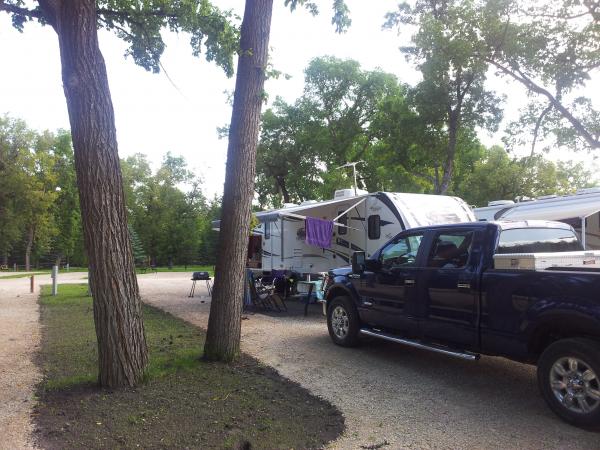 013Camping at DAUPHIN.MB