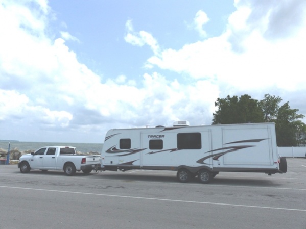 '11 Ram 2500 & '11 Tracer waiting for Ferry