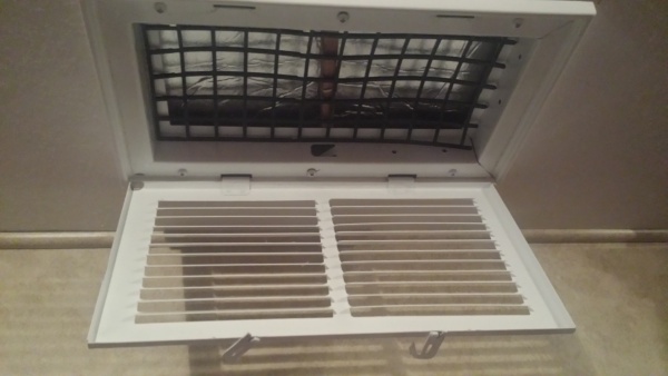 12 x 6 vent open  filter removed