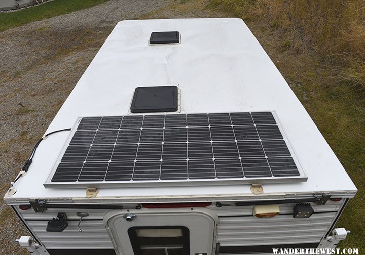 130W Solar & 2 Roof Vents