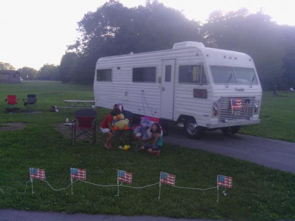 1973 Dodge Brougham motor coach on R30 chassis (25')