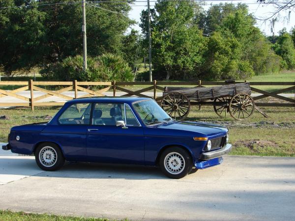 1975 BMW 2002 - converted to 100% battery power