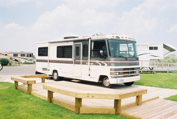 1991 Flair 26R at an excellent spot in Virginia Beach at Outdoor Resorts.