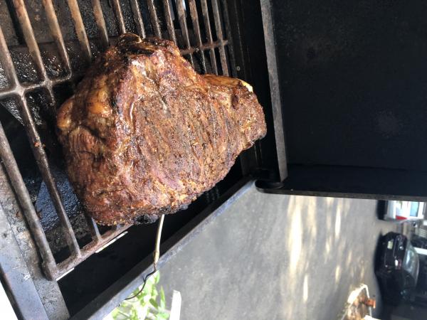 2 1/2” prime ribeye. Why’s it sideways?