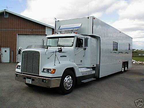 2005 45' Custom conversion, 1992 Freightliner FLD120, 3 axle, 300k miles