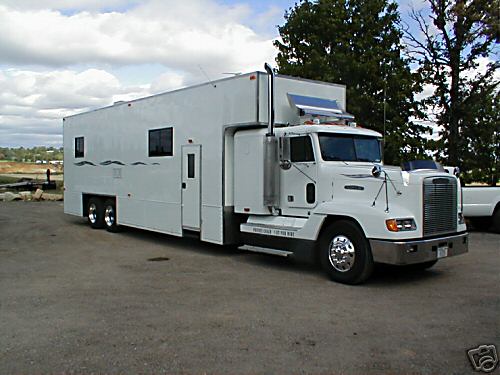 2005 45' Custom conversion, 1992 Freightliner FLD120, 3 axle, 300k miles