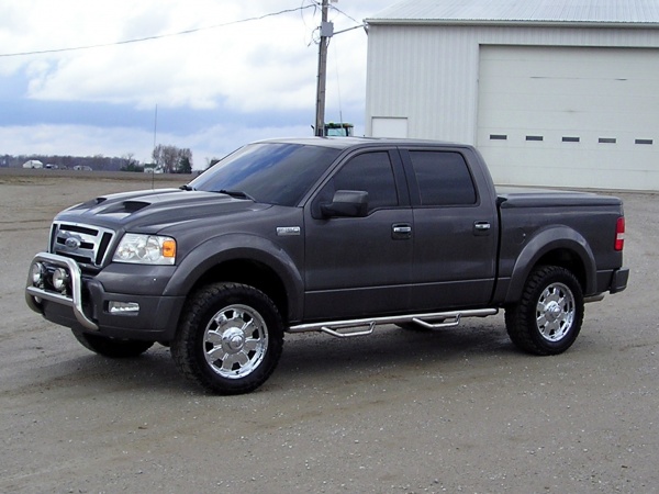 2005 Ford F150 FTX
 - 5.4L Roush SuperCharged
 - Roush Cold Air Intake
 - VMP Tuned Xcal 2 - 93 Performance
 - much much much...