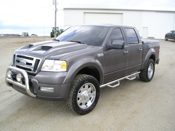 2005 Ford F150 FTX
 - 5.4L Roush SuperCharged
 - Roush Cold Air Intake
 - VMP Tuned Xcal 2 - 93 Performance
 - much much much...