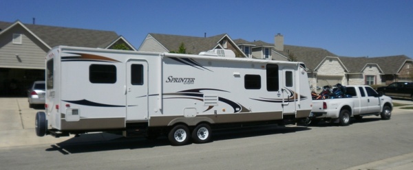 2007 F350, 2010 Sprinter 318FLS, 1995 Harley Ultra Classic and 2009 Harley Softail Deluxe