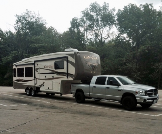 2008 Ram and 2016 Cedar Creek 34RL