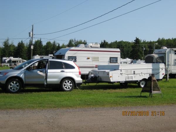 2009  Honda CRV
2009 Rockwood 1910 tent trailer

This was our trailer for 2009/2010 camping seasons, presently waiting for our new trailer 2011 Rockwo