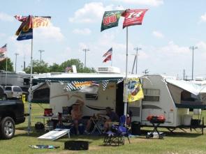 2011 Darlington Speedway.  Going to miss this camper. 2003 Starcraft TravelStar 21SB.