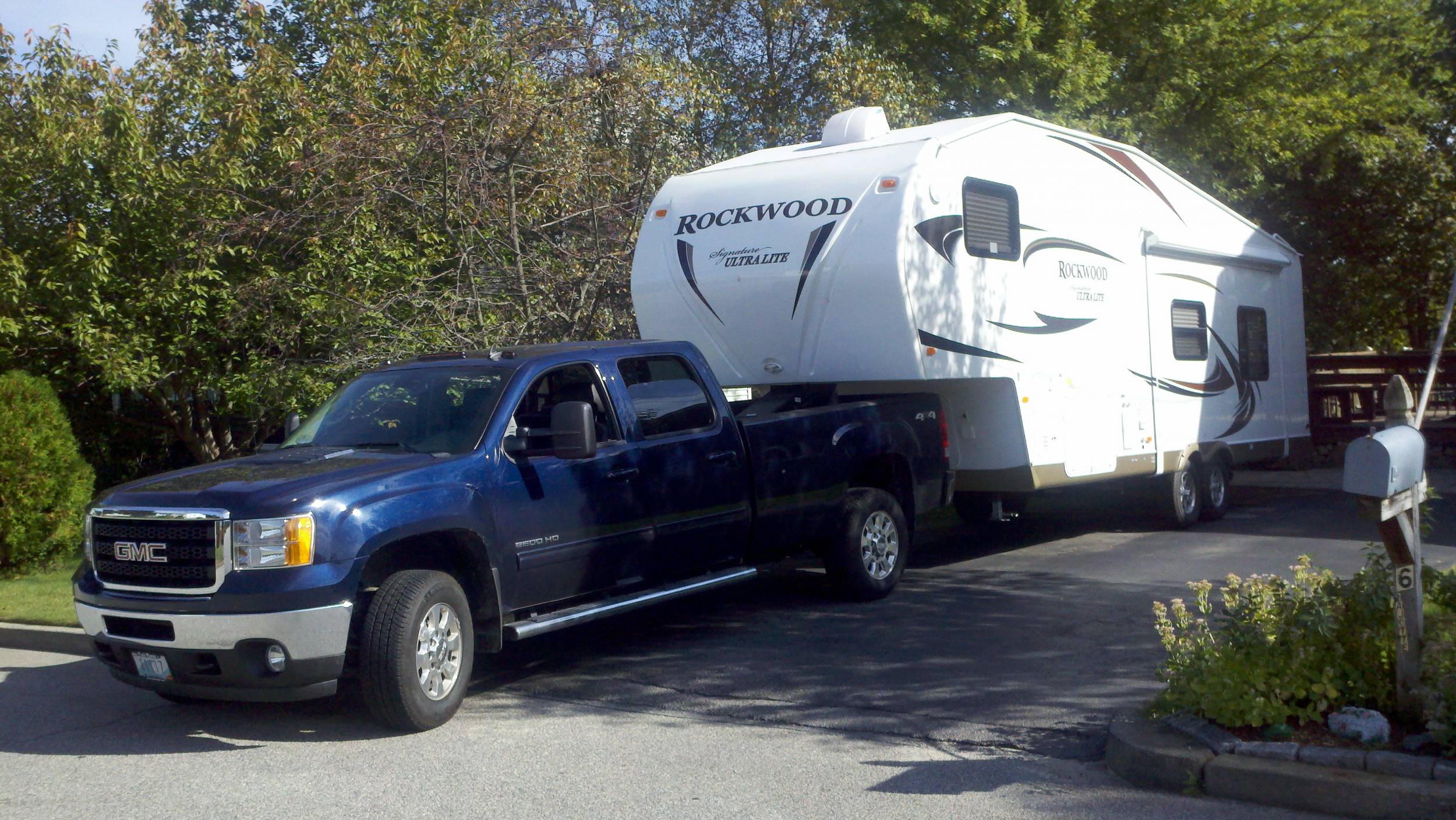 2011 GMC Sierra, 2012 Rockwood 5th Wheel