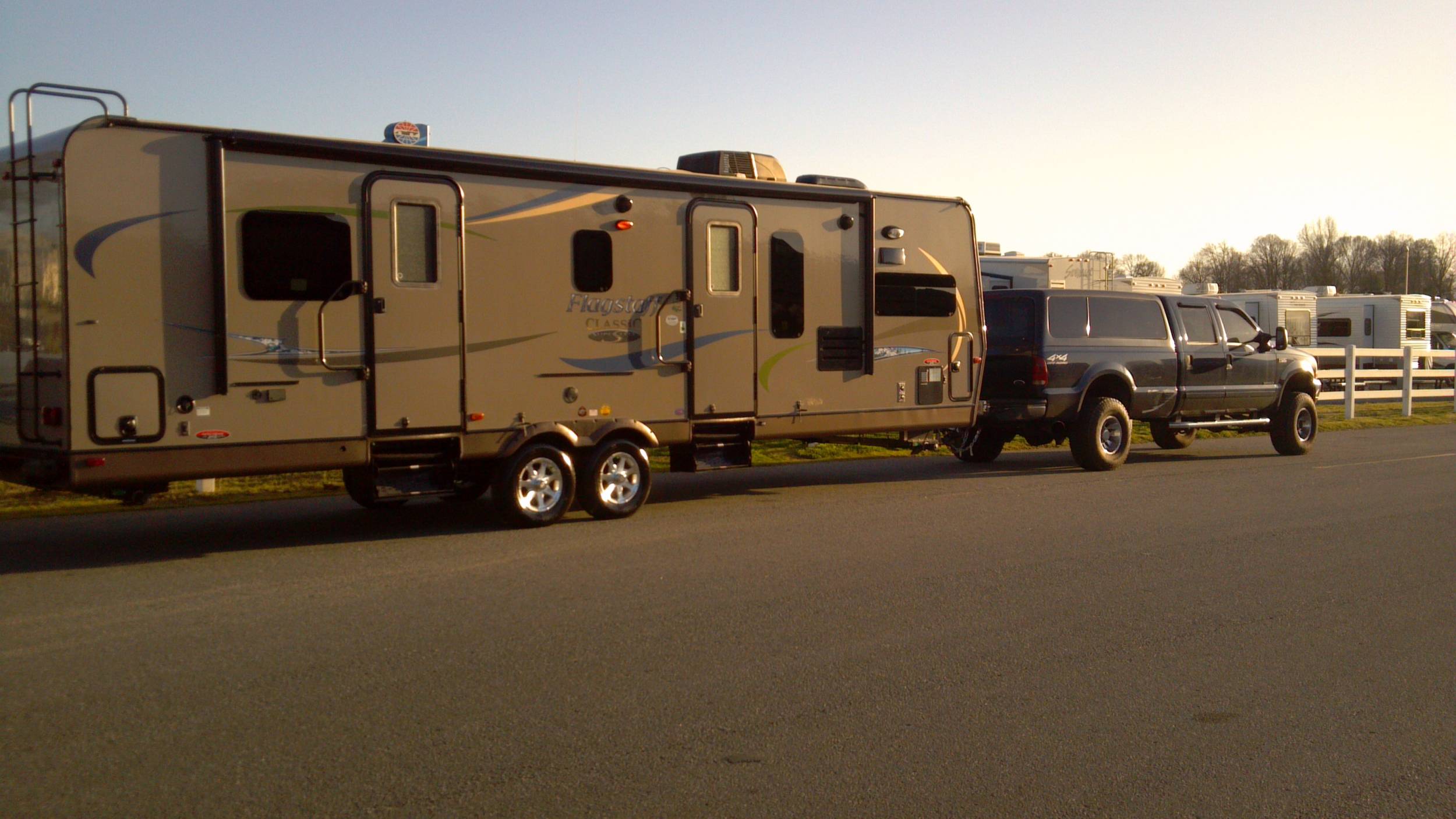 2012 Flagstaff 831fkbss with Diamond package