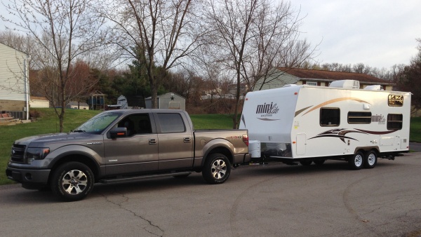 2013 F150 Ecoboost FX4 with Rockwood Mini-Lite 2306