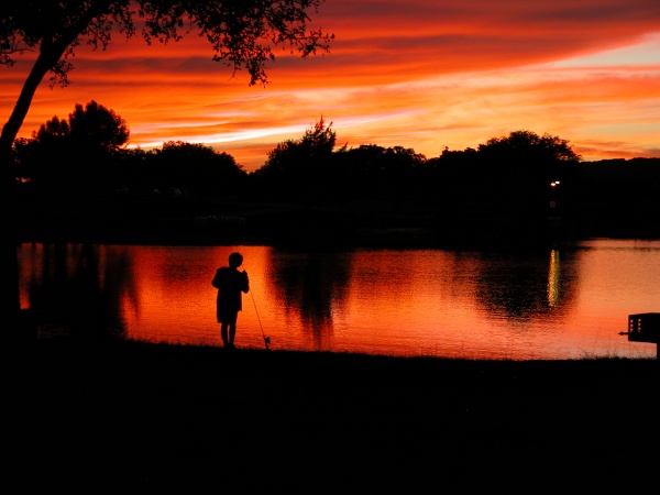 2013 Inks Lake, TX, Sunset