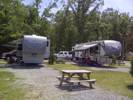 2014 July 4 Small Country campground with the Inlaws