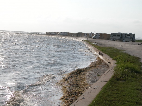 2015 Goose Island Waterfront on a windy day