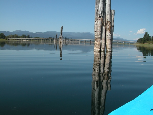 2016 River Piling Pend Oreille River, Wa