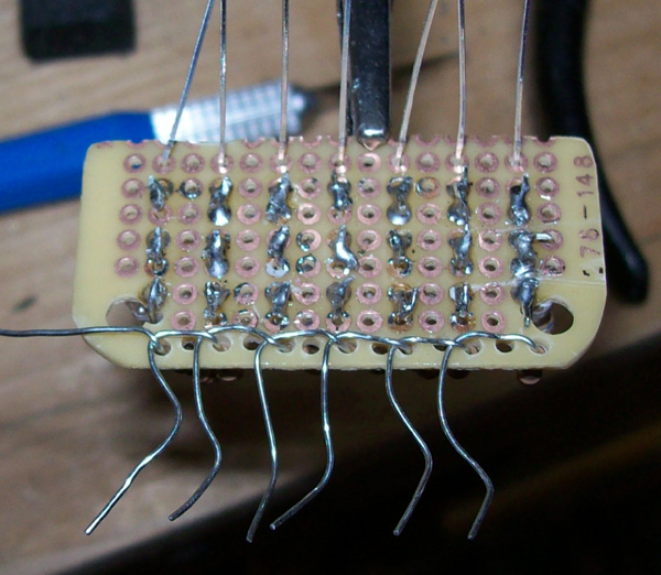 21 LED resistor leads wrap