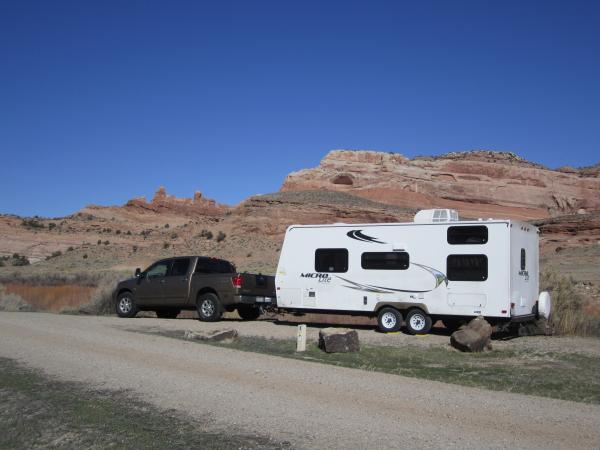 23LB - Camping near Dewey Bridge - Moab, Utah