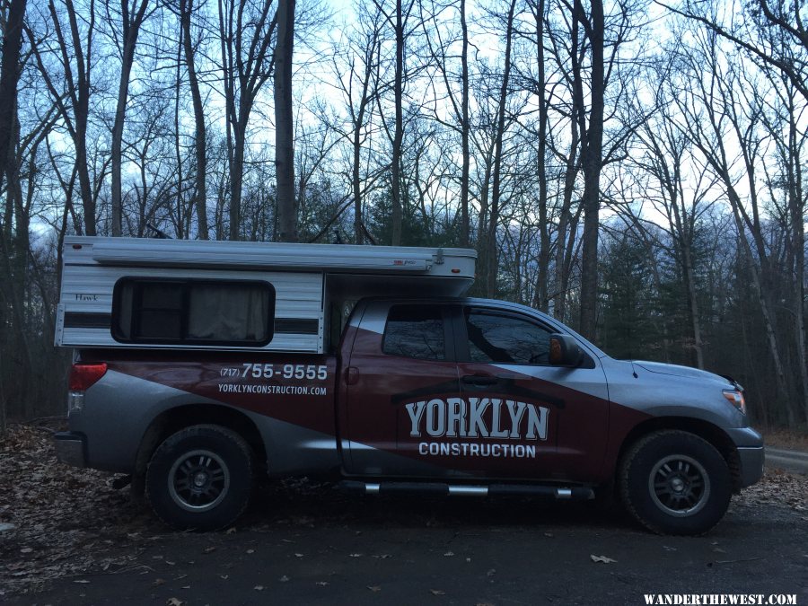 30   Michaux State Forest   New years Eve