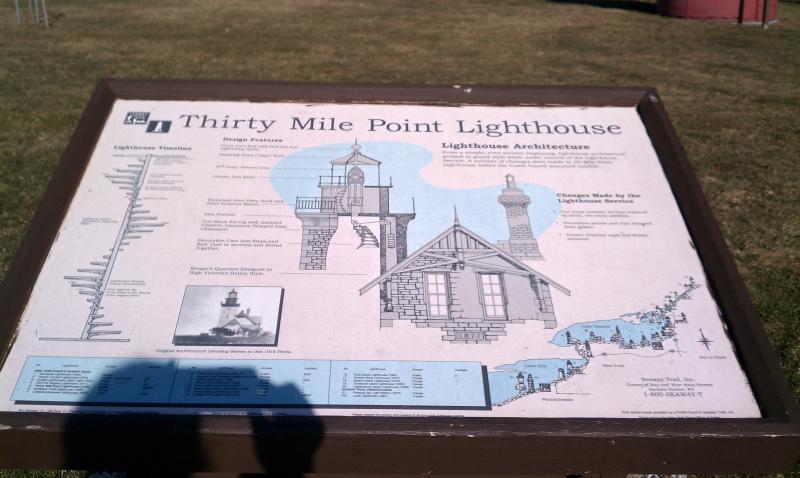 30 Mile Point Lighthouse Sign 4 6 13 (2)