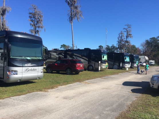 4 Berkshires at 2015 Kissimmee FROG Rally (L) Phil57 (Phil & Diana), Mmnsc (Marty & Donna), Tmmar (Tom & Margaret), Superchief (Craig & Sharon)