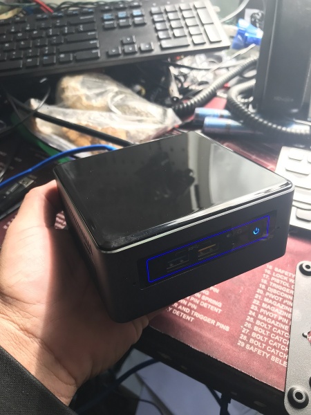 4tb ssd intel puc media server