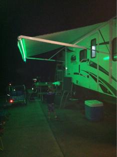 4th Mod, LED awning lights with remote