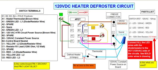 6 14 17 New Fridge Bypass Switch Wiring