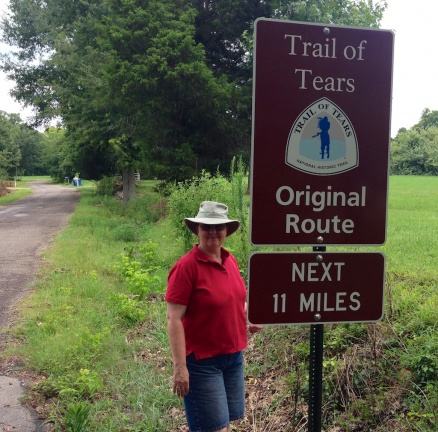 6 Actual (oak HSVBamaAnne) at the Original Trail of Tears for the Creek Tribe