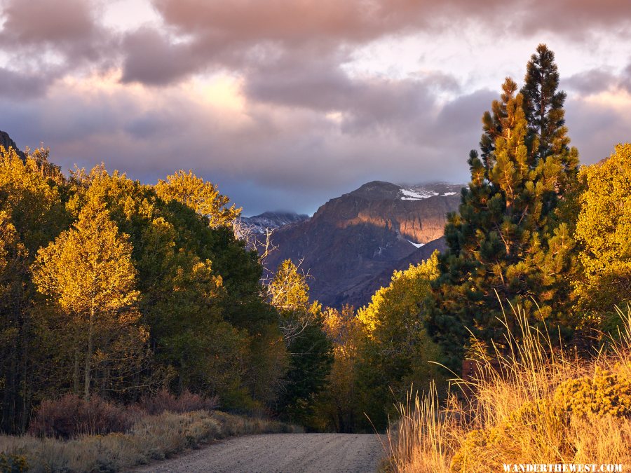 9a Lundy Canyon sunrise