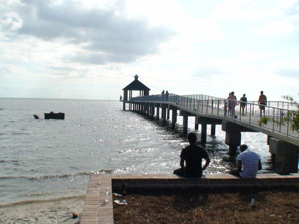 A nice pier to walk or fish on...