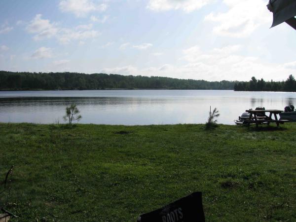 A private campground in Ontario