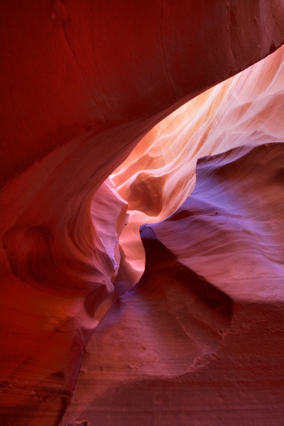 Abstract Color, Lower Antelope Canyon, Navajo Tribal Park