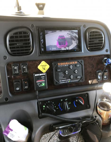 Accolade Dash - TOAD connected and being monitored during the shakedown cruise.