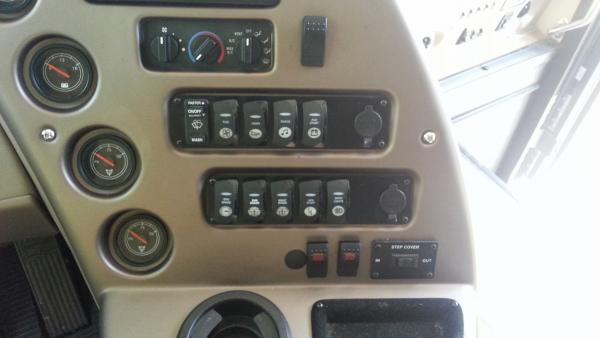 Added dash switches.