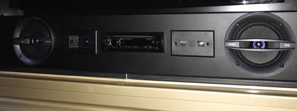 Added HDMI, Coax and Power to the outside entertainment system for connecting the DirecTV box.