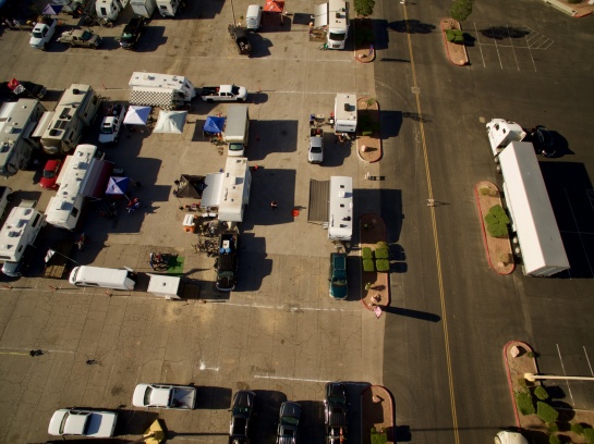 Aerial shot of my camping area.