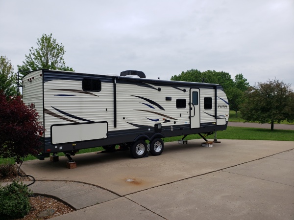 After getting everything ready to go for the first trip! 5-07-19