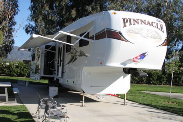 After taking delivery we spent a week at Pechanga RV Resort in Temcula, CA to get familiar with our new rig.