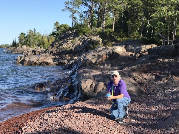 Agate Beach near Copper Harbor MI