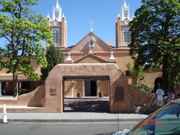 Albq NM Church downtown